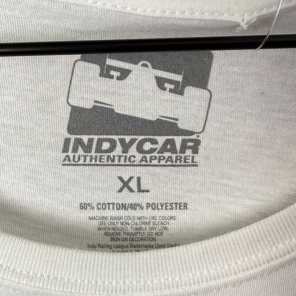 Indianapolis Motor Speedway White Short Sleeve Scoop Neck Graphic Tee size XL - Picture 4 of 8